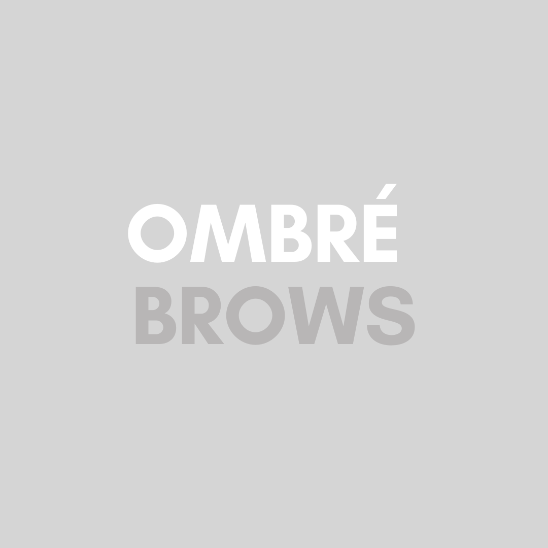 Ombré brows